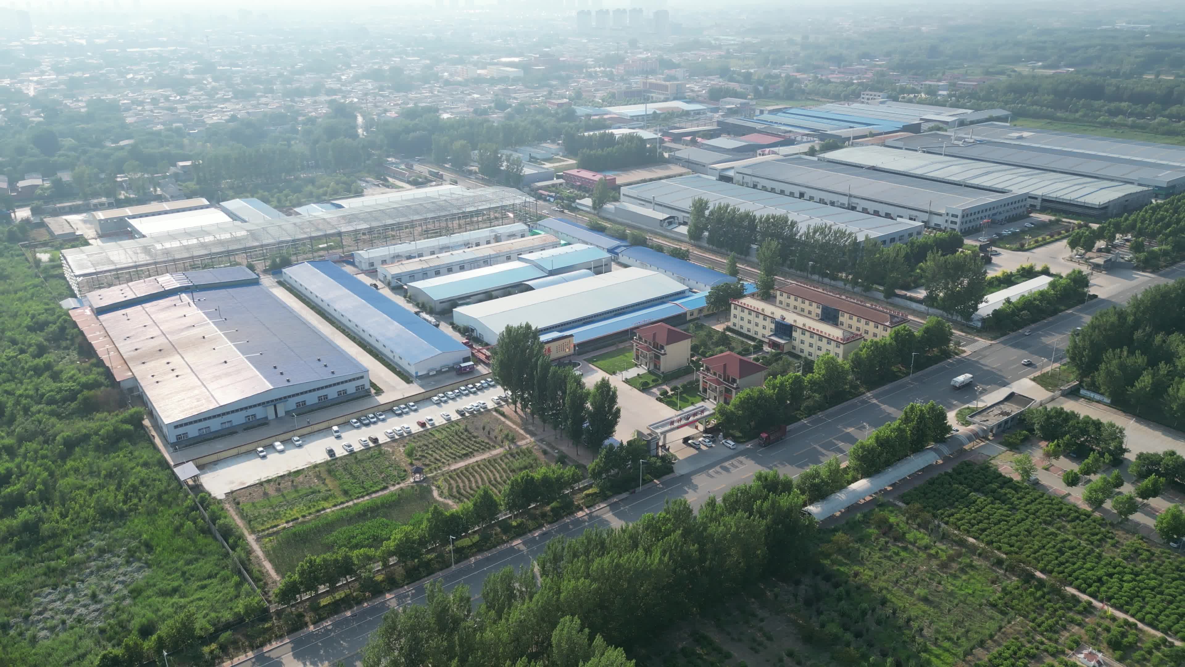 廣宗廠區(qū)鳥(niǎo)瞰圖